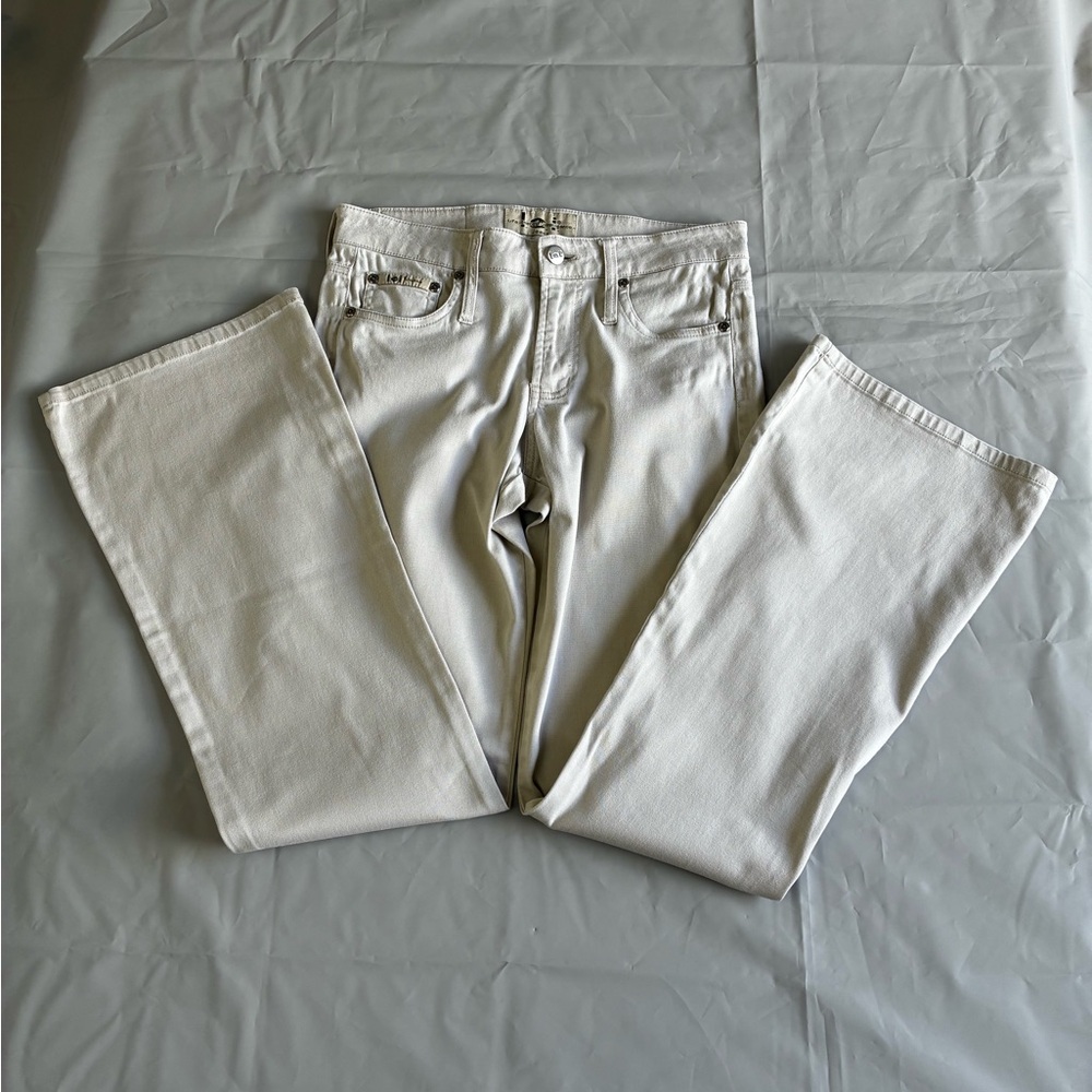 LEI Womens Teens Bell Bottom Flare Khaki Pants Size 5